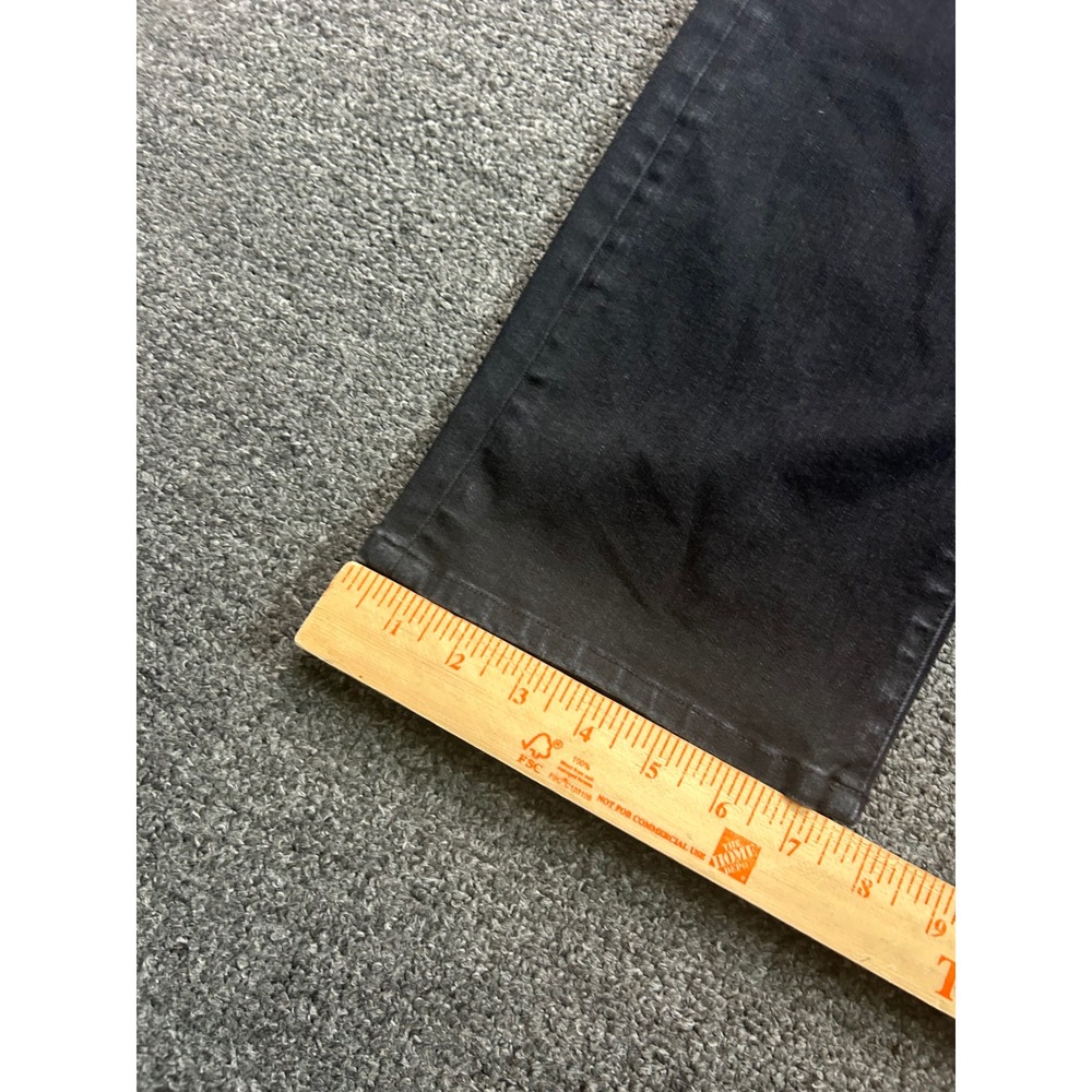 Quince Stretch High Rise Straight Jeans Black Womenss 27x27 High Rise Classic - Picture 3 of 8